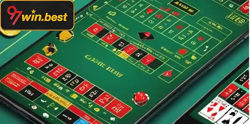 Baccarat trong game bài 97WIN có tối đa 3 cửa cược
